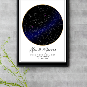 Custom Star Map Print, Anniversary Gift or for any occasion